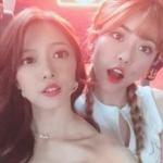 骆歆与周淑怡跳舞视频