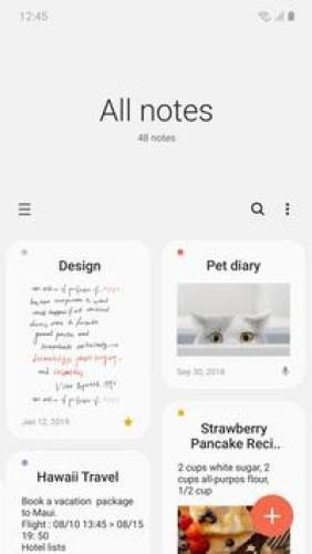 Samsung Notes APP(三星笔记APP) v4.9.06.8安卓版
