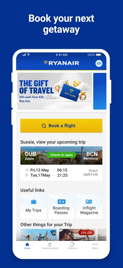 Ryanair瑞安航空app