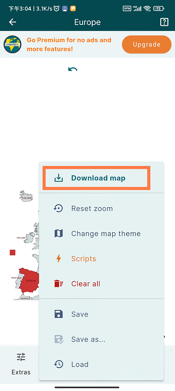 怎么保存地图截图4