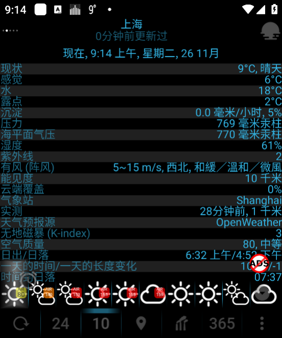 eweather中文版(eWeather HDF)截图1