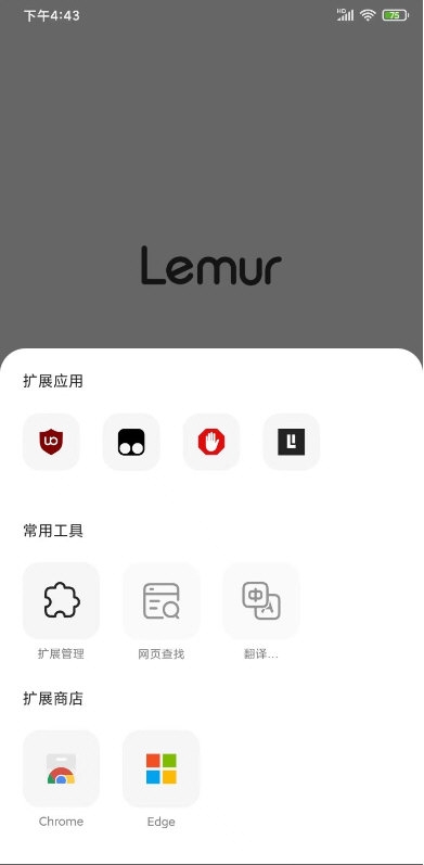 狐猴浏览器1