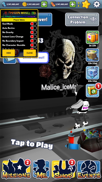 地铁跑酷难言黑白定制版