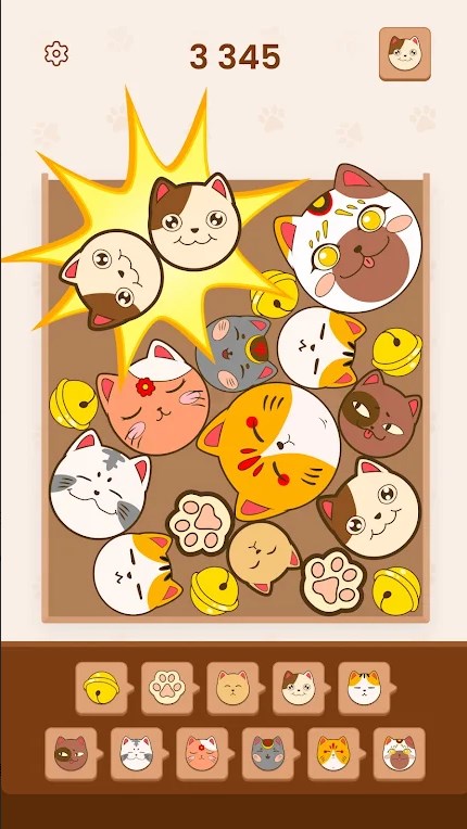 可爱的猫咪拼图免费版 1