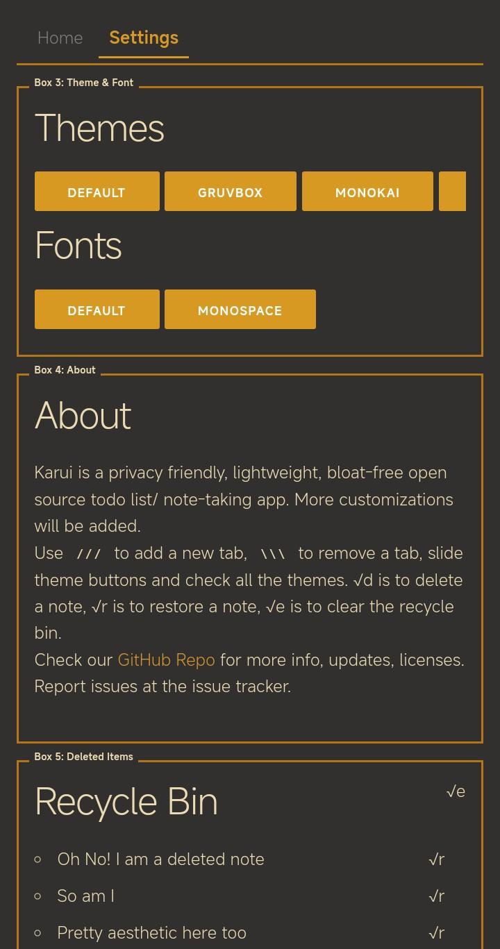 Karui ToDo
