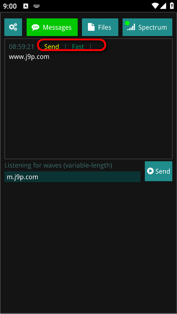 Ggwaver声音传输文件