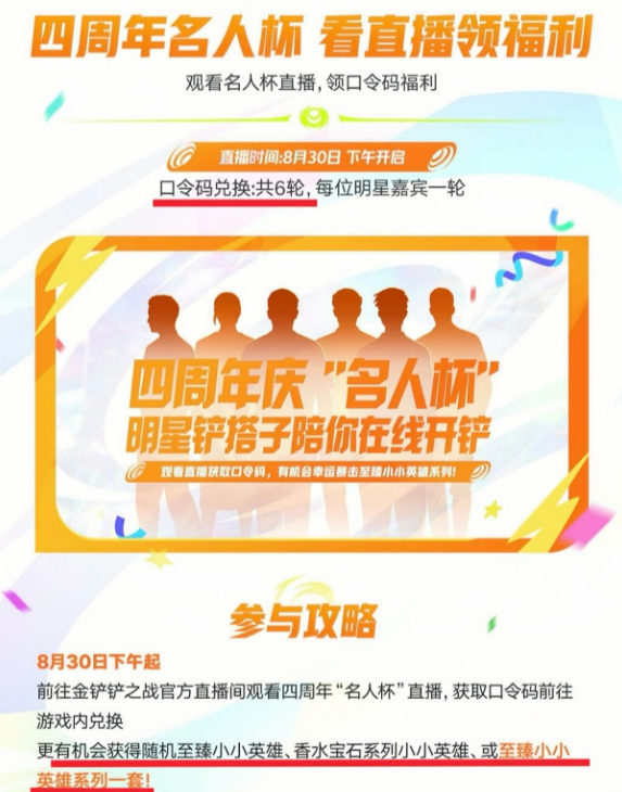 金铲铲4周年活动奖励有什么