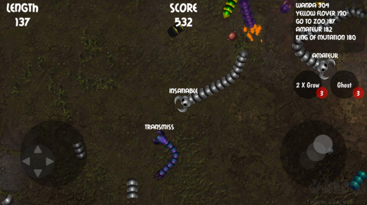 贪吃瑞拉(insatiable io snakes)手机版 v3.4.9安卓版 