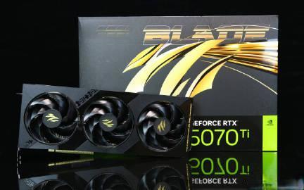 影驰 GeForce RTX 5070 Ti 圣刃显卡：DLSS 4性能提升30%，售价6299元