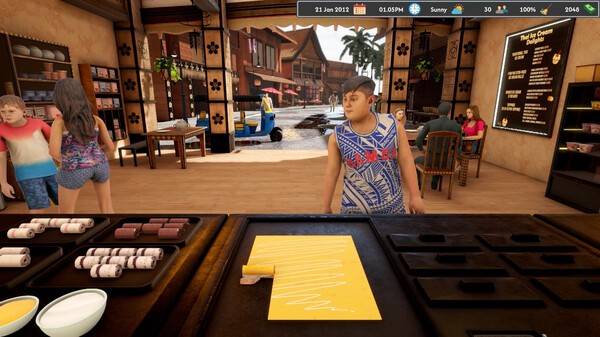 《冰淇淋模拟器》Steam上线 美味冰淇淋店经营