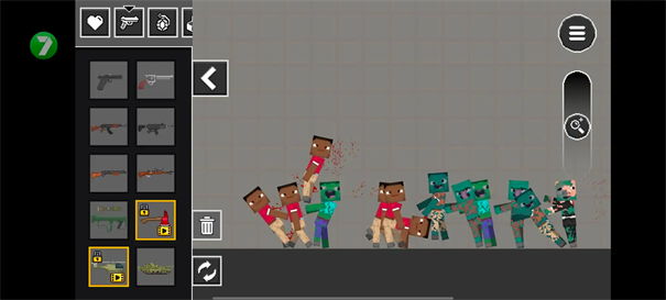 火柴人僵尸游乐场