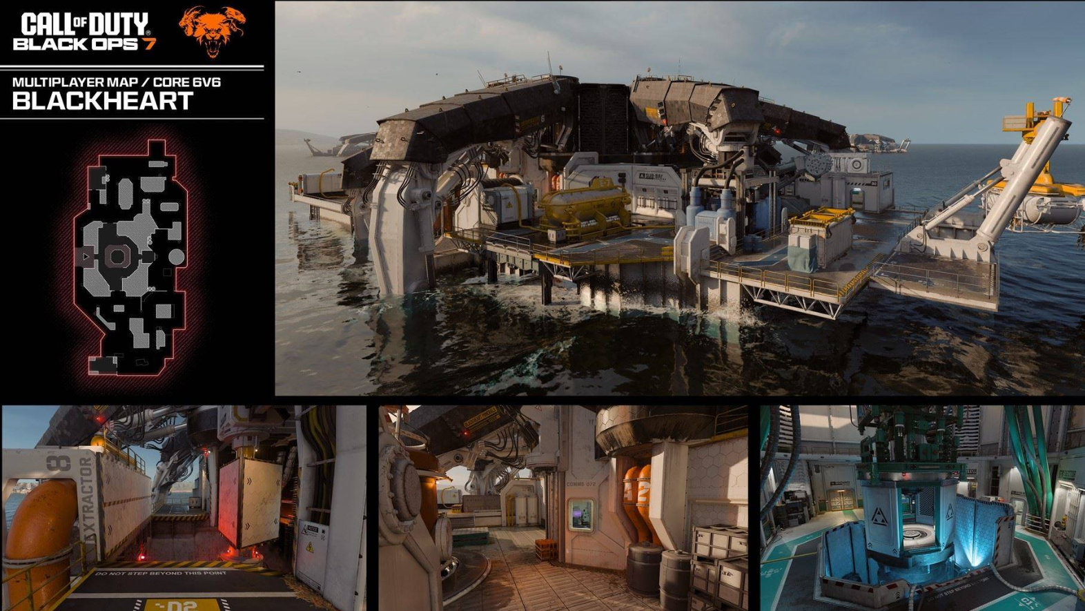 使命召唤黑色行动7黑心地图点位图文详情一览