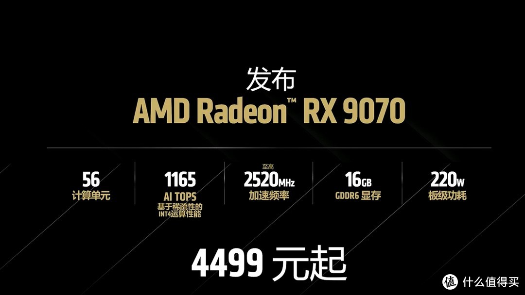 RX9070 9070XT 正式发布 比上代提升42%！