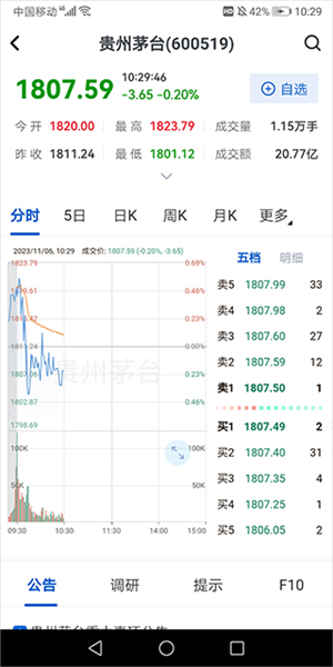 巨潮资讯网软件截图7
