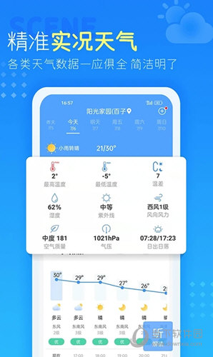 七彩天气预报