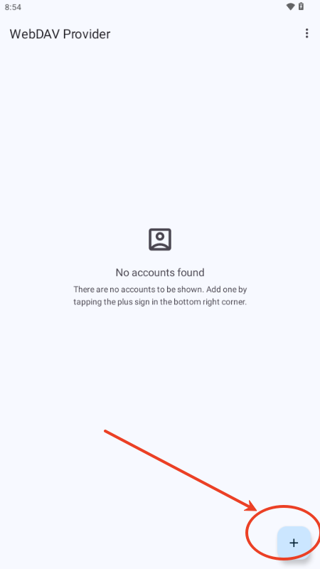 WebDAV Provider
