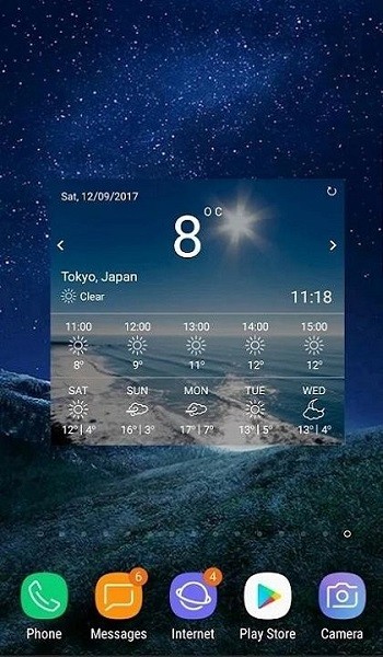 三星天气软件手机版 v1.7.20.54