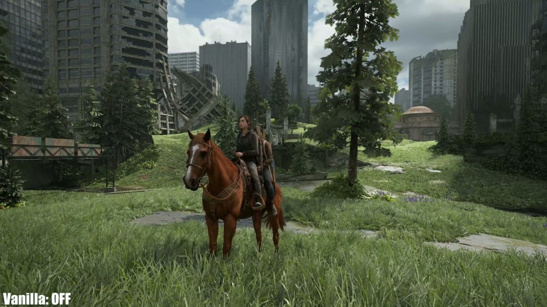 《最后的生还者2：重制版》光追MOD展示 RTX 5090
