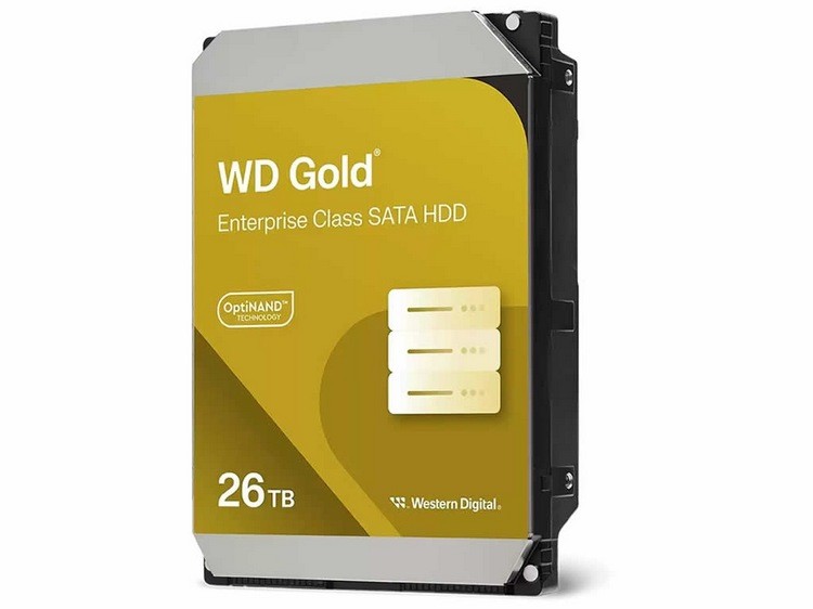 西数 26TB Gold “金盘”上市，26TB 大容量；HC590 国内上架开售