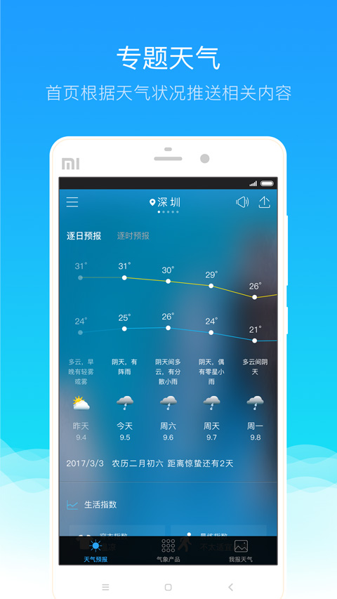 深圳天气预报app官方下载截图