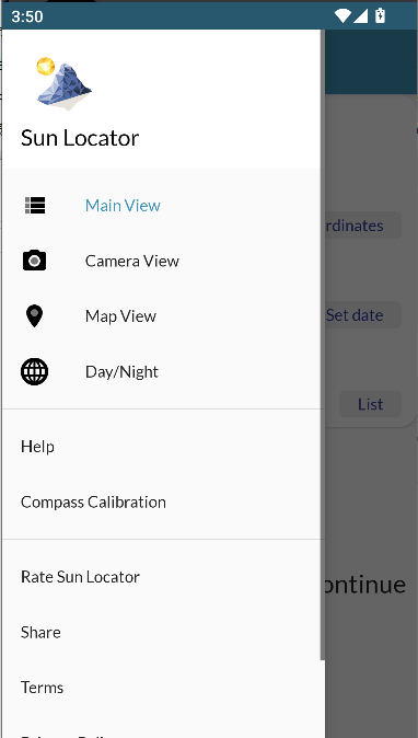太阳测量器解锁高级版(Sun Locator) v4.6.4 安卓最新版app