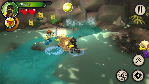 乐高幻影忍者罗宁的阴影中文版