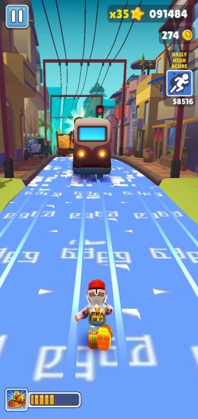 地铁跑酷农村人版