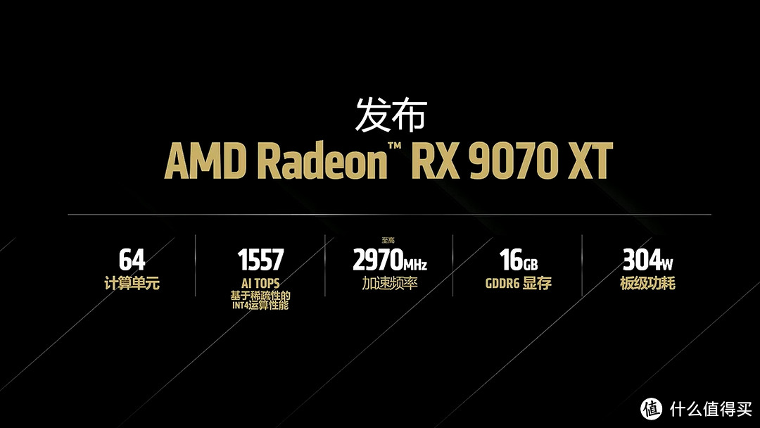 RX9070 9070XT 正式发布 比上代提升42%！