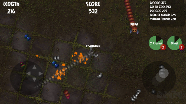 贪吃瑞拉(insatiable io snakes)手机版 v3.4.9安卓版 