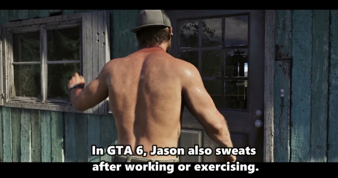 《GTA6》和前作画面对比视频 进步明显
