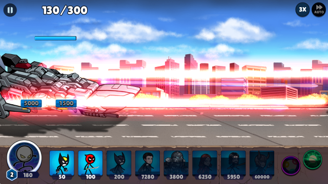 英雄战争超级火柴人防御