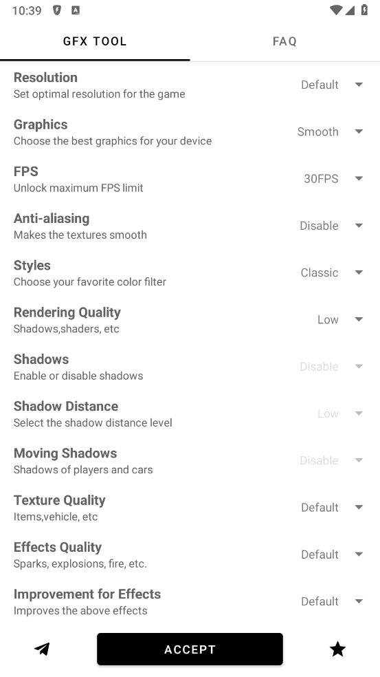 GFXTool(暗区突围画质修改器) v10.4.0