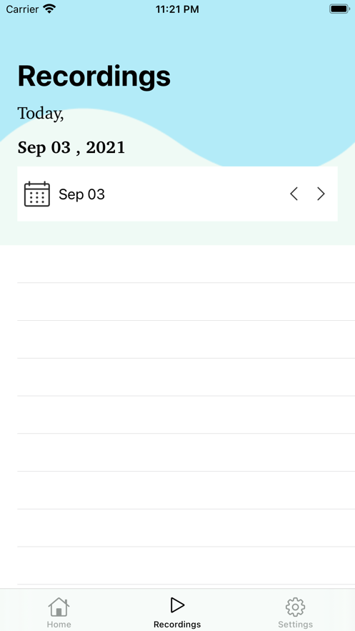 CoughRecorder app 1.0