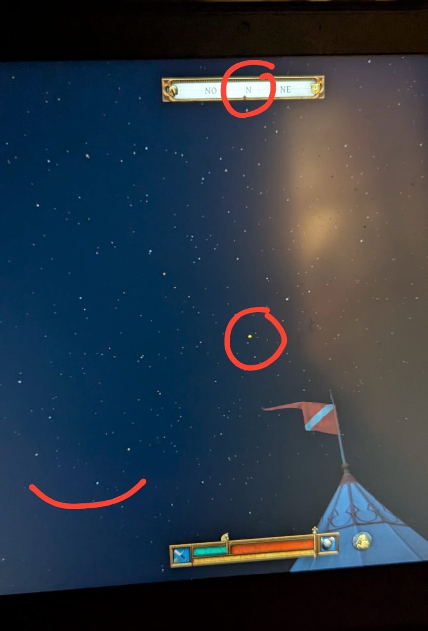 《天国：拯救2》使用真实星图来制作游戏中的夜空