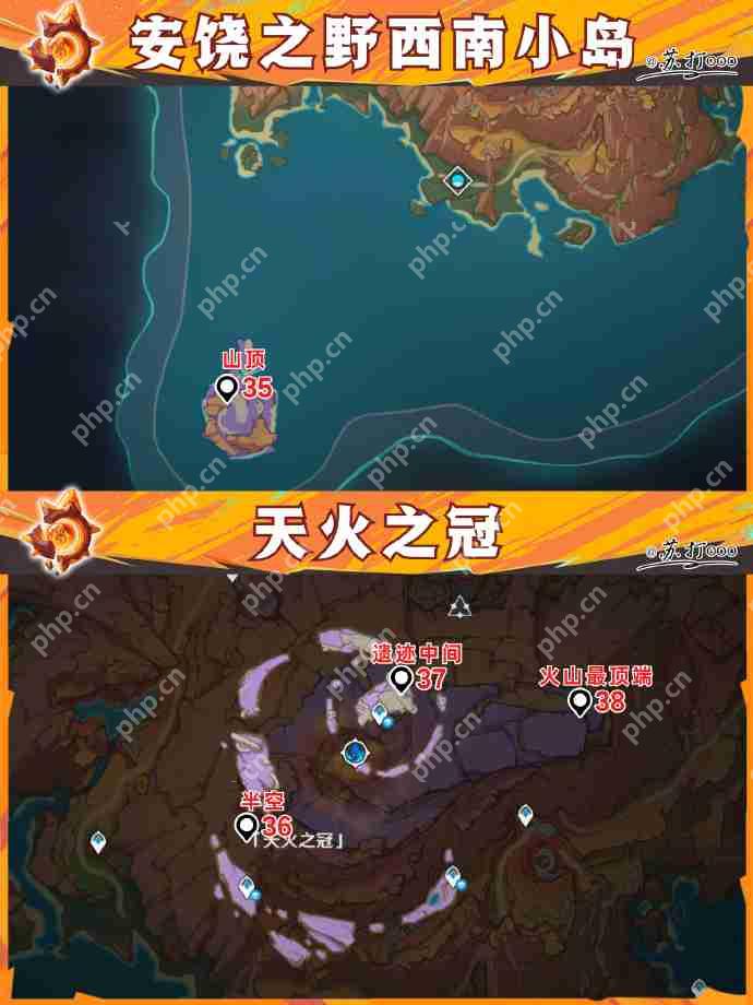 原神5.5火神瞳收集攻略-原神5.5火神瞳位置在哪