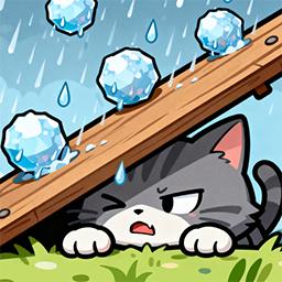 冰雹来了快点躲游戏