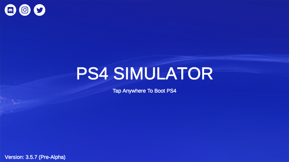PS4 Simulator