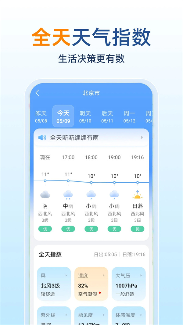 15日天气预报APP截图