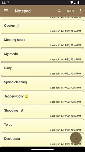 notepad app v1.39.0