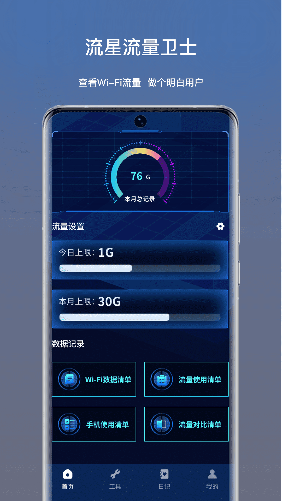 流星流量卫士