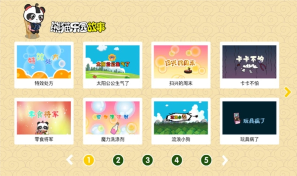 熊猫乐园故事宣传图