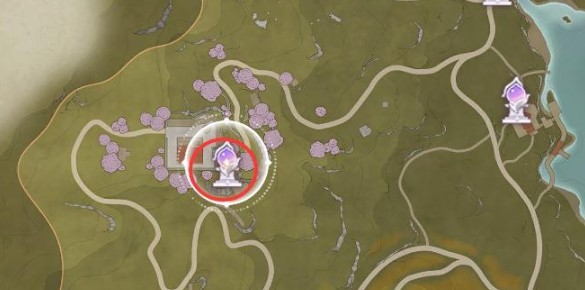 无限暖暖敲下纪念之章花树高地盖章点图文详情一览