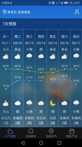 广西晓天气 v1.6.0.8安卓版下载