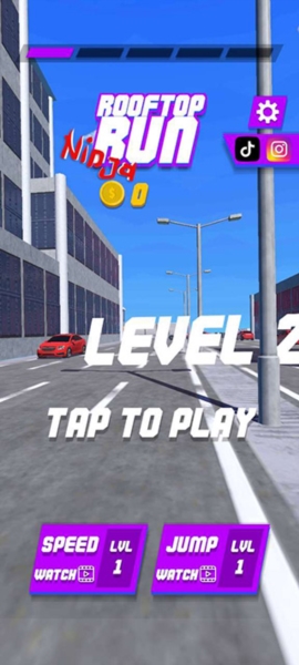 屋顶忍者跑2