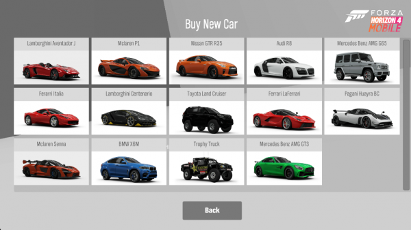 极限竞速地平线4手游