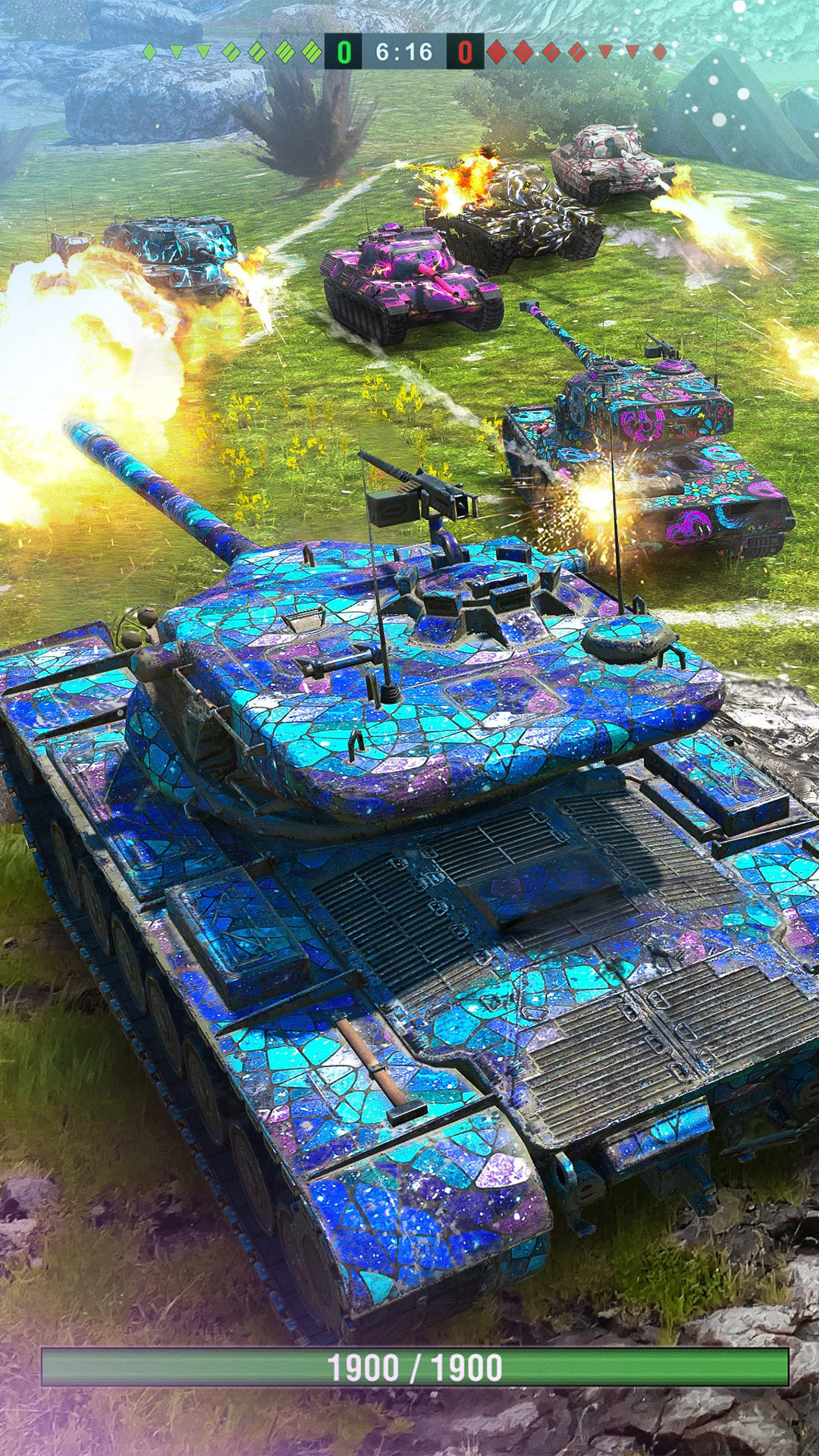 坦克世界闪击战内购破解版截图