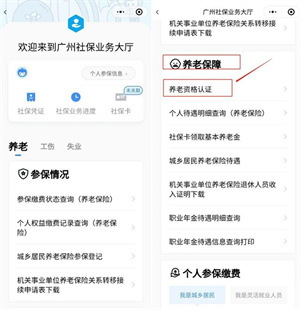 粤省事APP下载手机版社保养老资格认证流程截图3