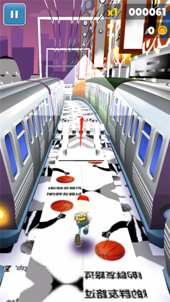 地铁跑酷蔡徐坤金币魔改版