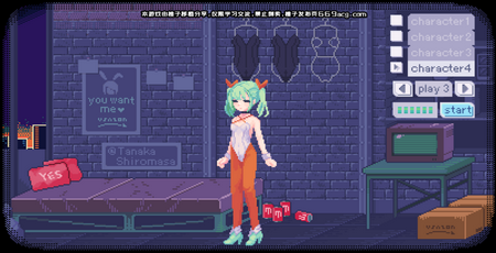 像素兔女郎