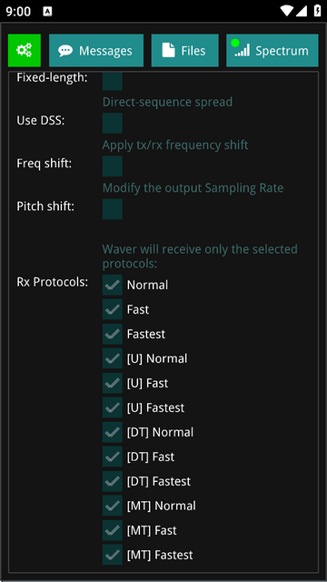 Ggwaver声音传输文件
